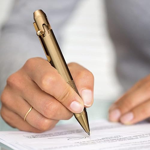 Miniatura 3 de Cool Hand Skelton Out - Bolígrafo de acción de 4.9 pulgadas con punta retráctil para cualquier pantalla táctil, tinta recargable, tamaño compacto,