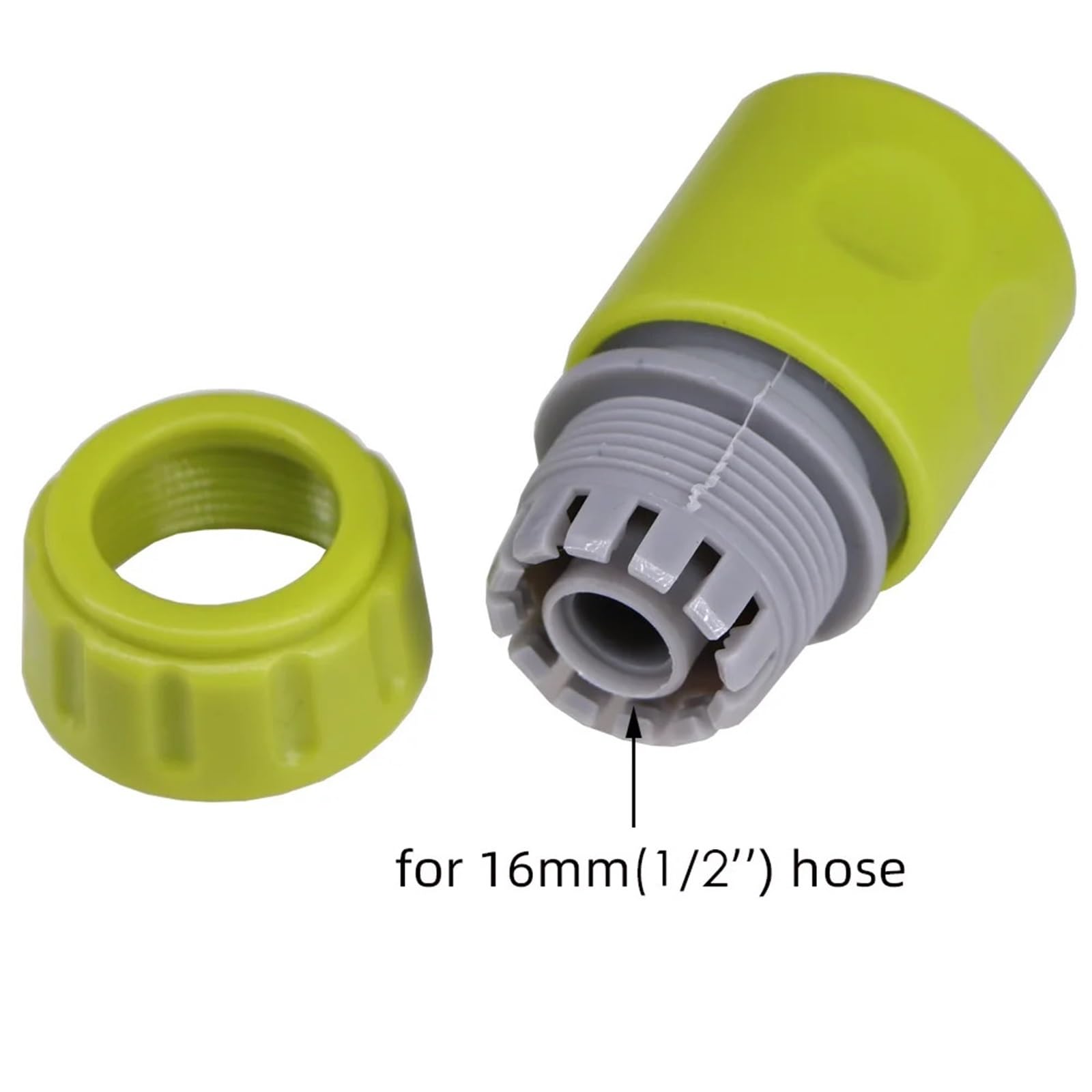 10PCS 1/2 Pollici 16mm Connettori Giardinaggio Tubo Dell'acqua Di Rubinetto Collegamento Rapido Adattatore Tubo Estendere Riparazione Raccordo Irrigazione Serra (Size : Cx1kit)