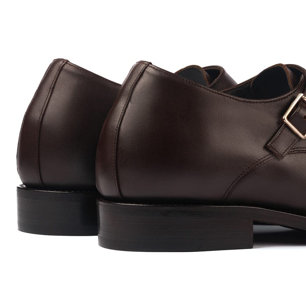 MASALTOS Zapatos de Hombre con Alzas Que Aumentan Altura hasta 7 cm. Fabricados en Piel. Modelo Bristol