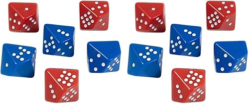 LEARNING ADVANTAGE Dados de subitización  Juego de 6  Manipulativo de Matemáticas Manos  Enseña la Numeración Temprana  Juegos de matemáticas para