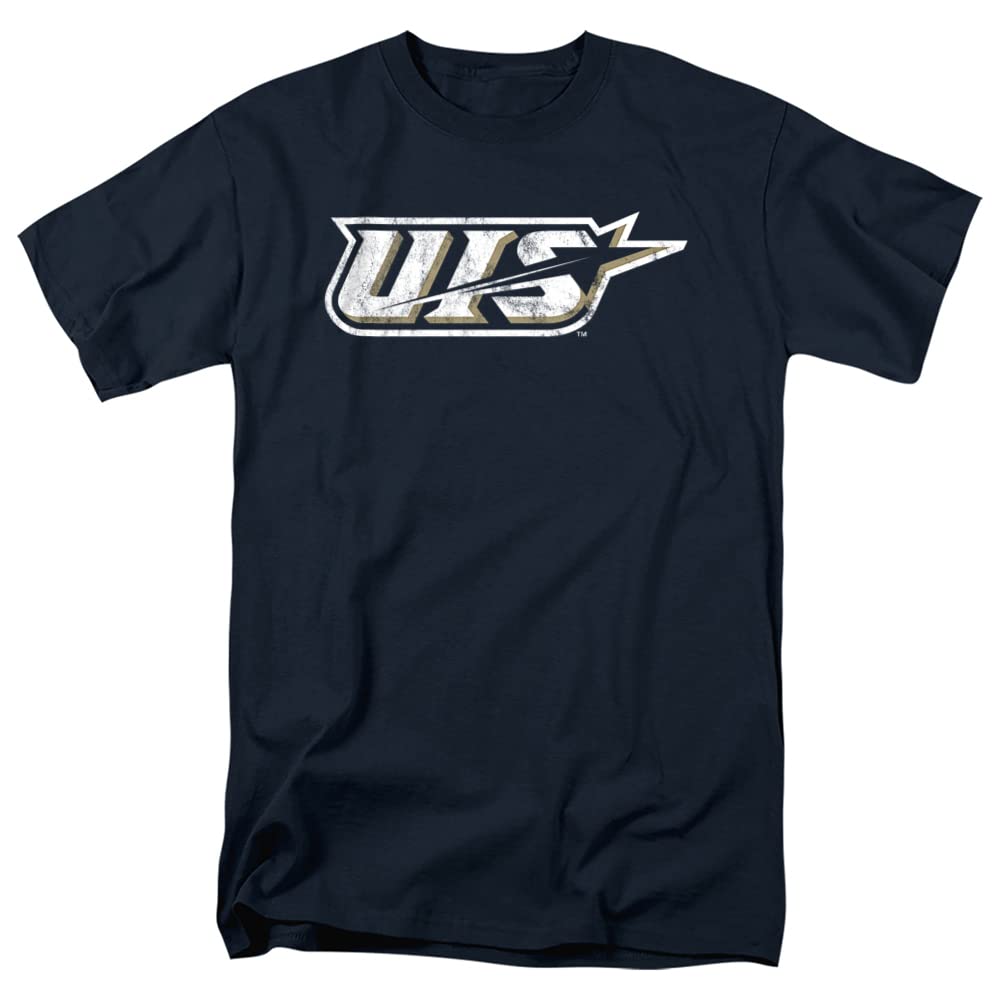 LOGOVISION Official Collegiate Distressed Primary Logo Adult T-Shirt Collection — view 253