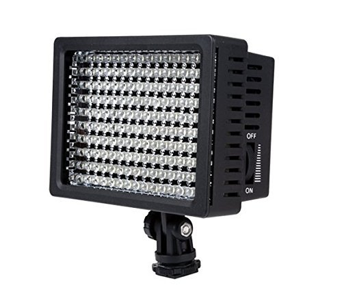 160 ledライトのビデオ9.6w調光可能なキヤノンのデジタル一眼レフ・カメラ・ビデオカメラのためのニコン