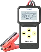 yeacher Testador de carga de bateria automotiva de 12 voltagens MICRO-200 Testador de carga de bateria automotiva em vários idiomas USB