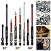 VIGANI Screwdriver Driver Bits,Magnetic Bit, 62-100mm Cross Screwdriver Bits, HRC61 Degree Magnetic Cross Screwdriver Bits PH2 Multipurpose Impact Drill Bits Hand Tools for Hand Drills