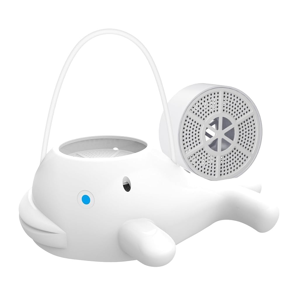 Filtre de baignoire pour bébés et adultes FEELSO blanc pour un bain sans chlore