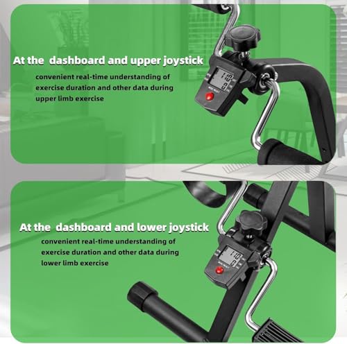 Image of Pedal Exerciser Bike for Seniors Hand Arm Leg and Knee Stroke Recovery Equipment for Seniors fit for Full Body Great Gift for Elderly RehabWorkout
