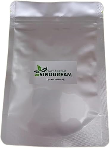 Sinodream kojic acid pure powder DIY Cosmetics Same Day Ship (50, Grams)