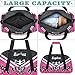 Cheer-Bag for Girls Custom Name Cheerleading Duffel-Bag for Kids Cheer-Gifts Hot Pink Travel-Bag
