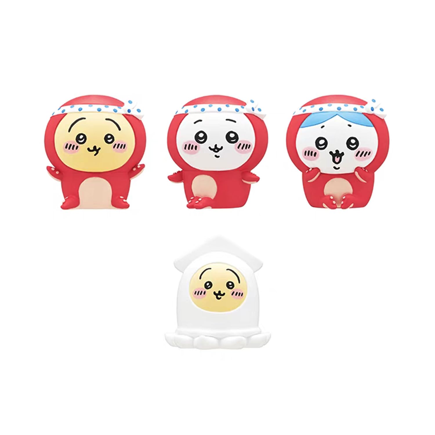 Amazon.co.jp: ちいかわ フィギュア 置物 たこ焼きシリーズ （全4種  