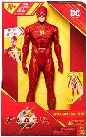SUNNY, The Flash, Action Figure de Luxo com Luz e Som, 30 cm - Fl...