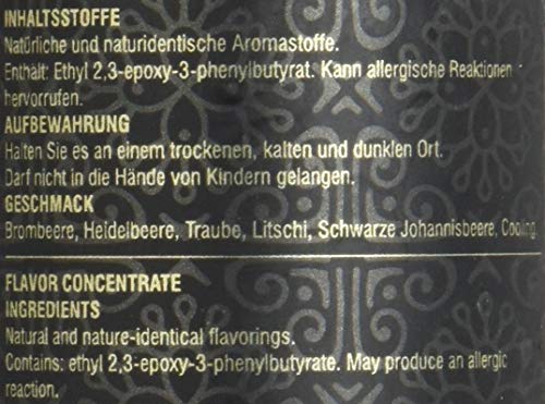 KTS E-Liquid Aromakonzentrat Black, Shake-and-Vape zum Mischen mit Basisliquid für e-Liquid, 0.0 mg Nikotin, 30 ml – Bild 5