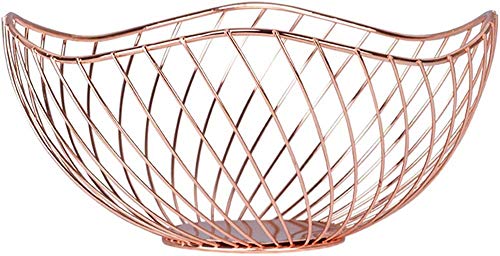YTBHSHXZ Cesta escurridora de hierro for verduras, ideal for el hogar, la sala estar o como plato for aperitivos y frutas