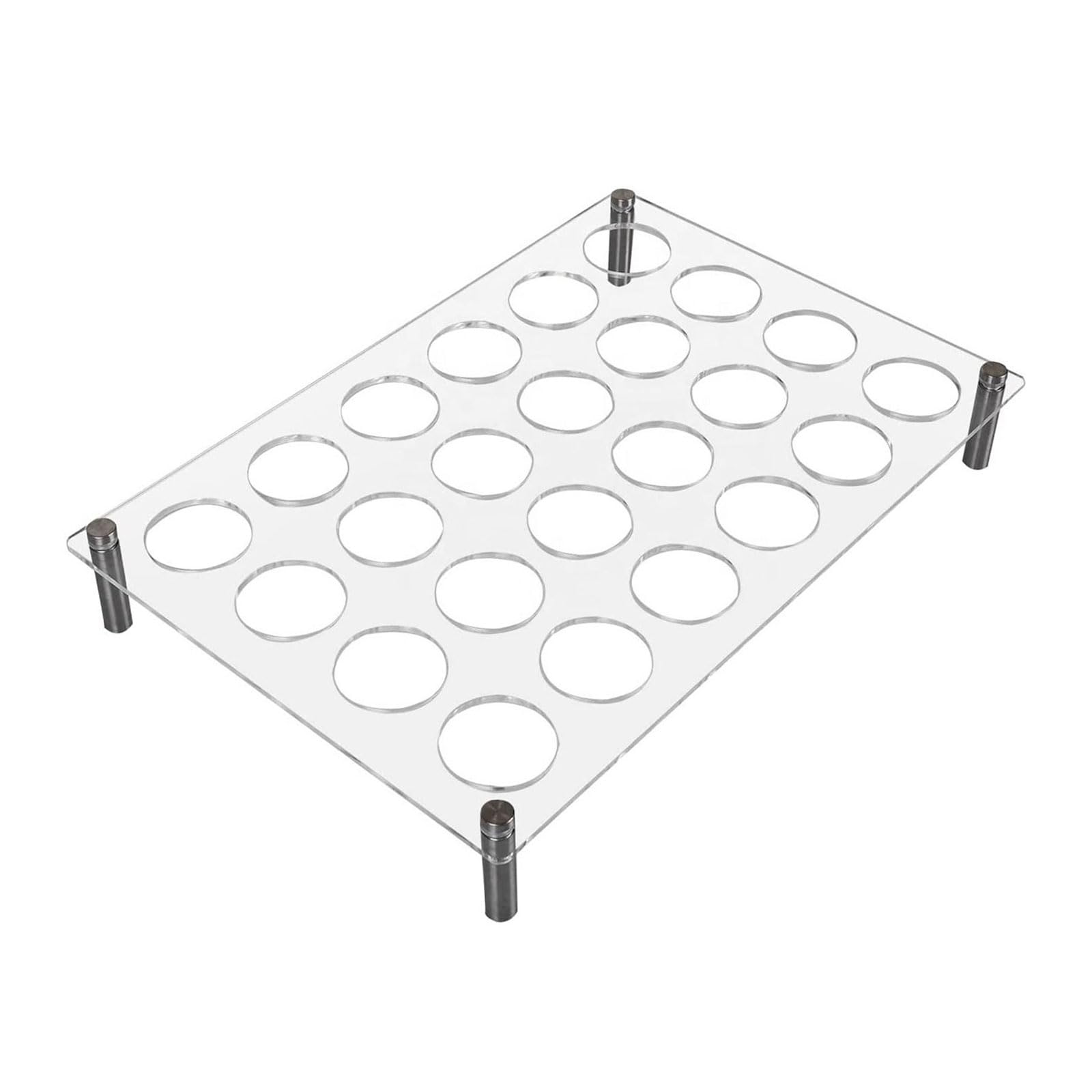 Jazuaiao Pods Arrangement Rack Modern Acrylic Coffee Pods Storage Holder Solution for Efficient Organization Kitchens Counter Coffee Storage