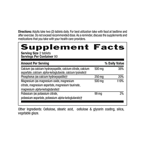 Country Life, Target-Mins Calcium Magnesium Potassium, Supports Heart Health, Daily Supplement, 180 ct