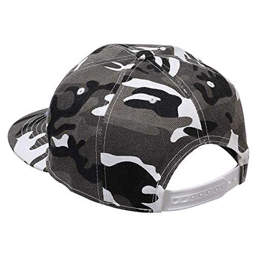 Image of Falari Wholesale 12 Pack Snapback Hat Cap Hip Hop Style Flat Bill Blank Solid Color Adjustable Size
