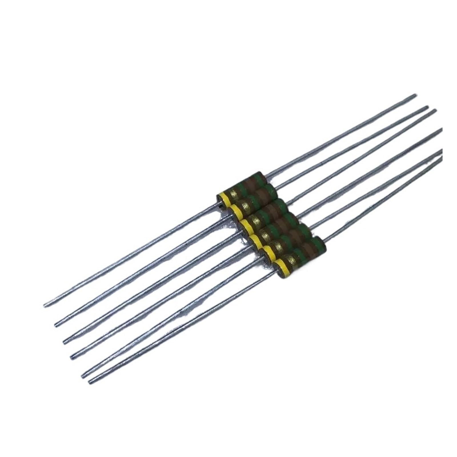 LEOTNNDQ 10pcs 1/2W 5.1M Resistor Coupling Resistor