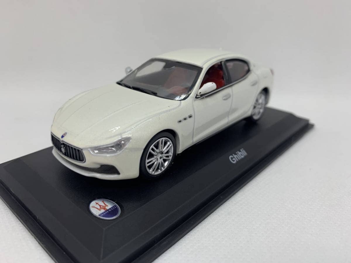 Amazon | 1/43 マセラティ ギブリ Maserati Ghibli ホワイト -2 
