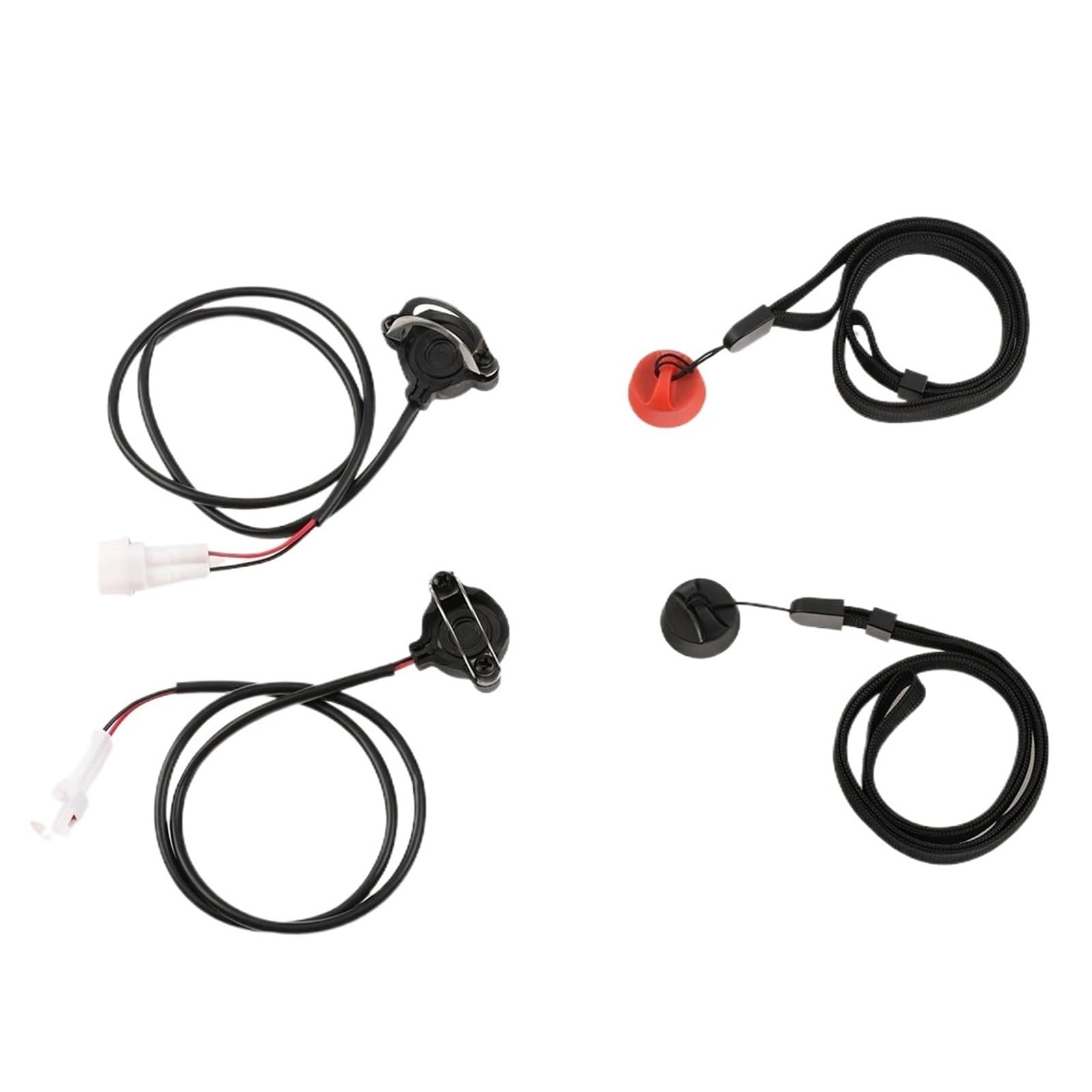 Interruttore manubrio Interruttore Di Avviamento Emergenza Per Motore Universale Per Motociclette Arresto Della Cinghia Componenti ON OFF Accessori Protezione Per Moto