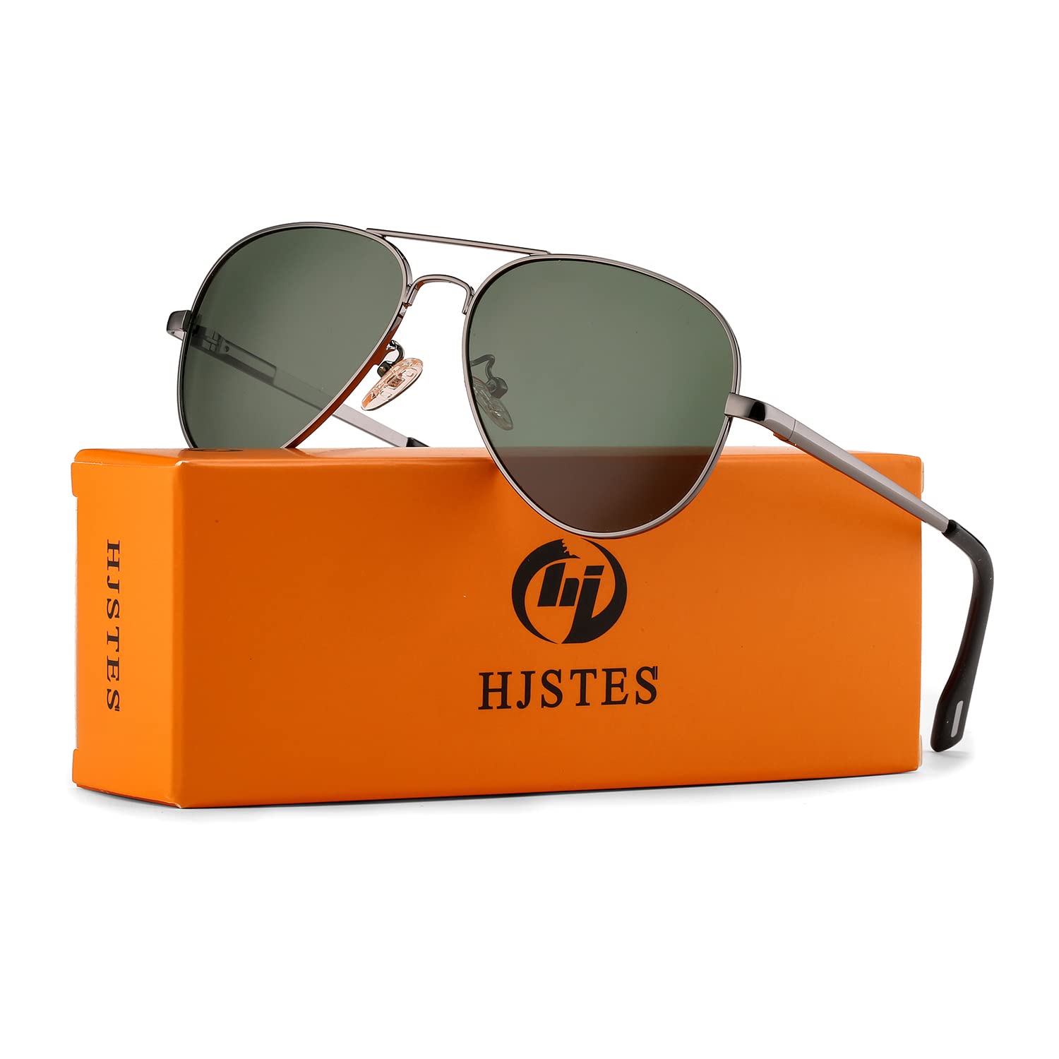 HJSTES Polaryzacyjne okulary przeciwsłoneczne dla dzieci, dla dziewcząt, chłopców, klasyczne okulary juniorów, ochrona UV400, 52 mm