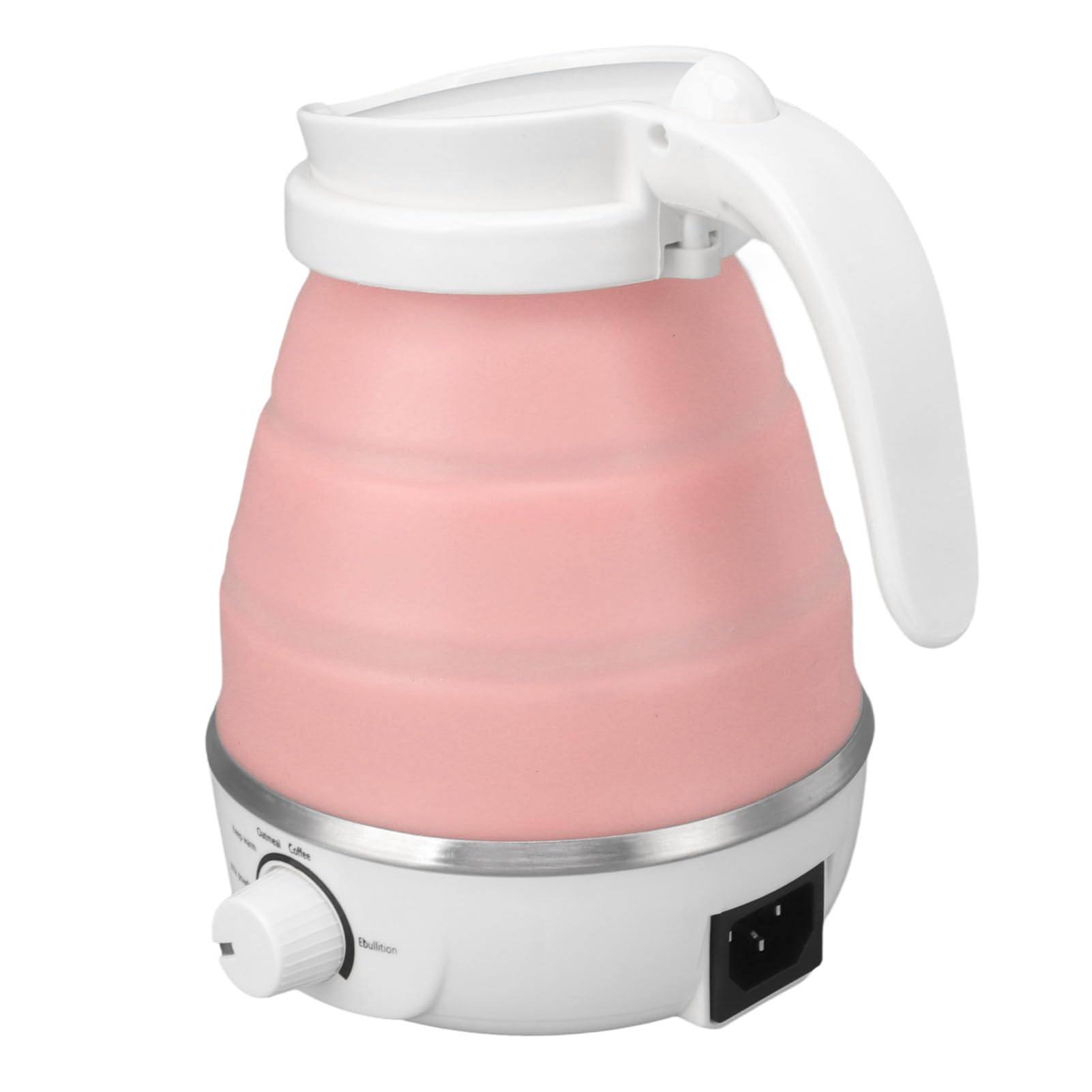 Foldable Water Boiler, US Plug 110V 0.6L Proof Compact Portable Water Boiler for Hot Water ()