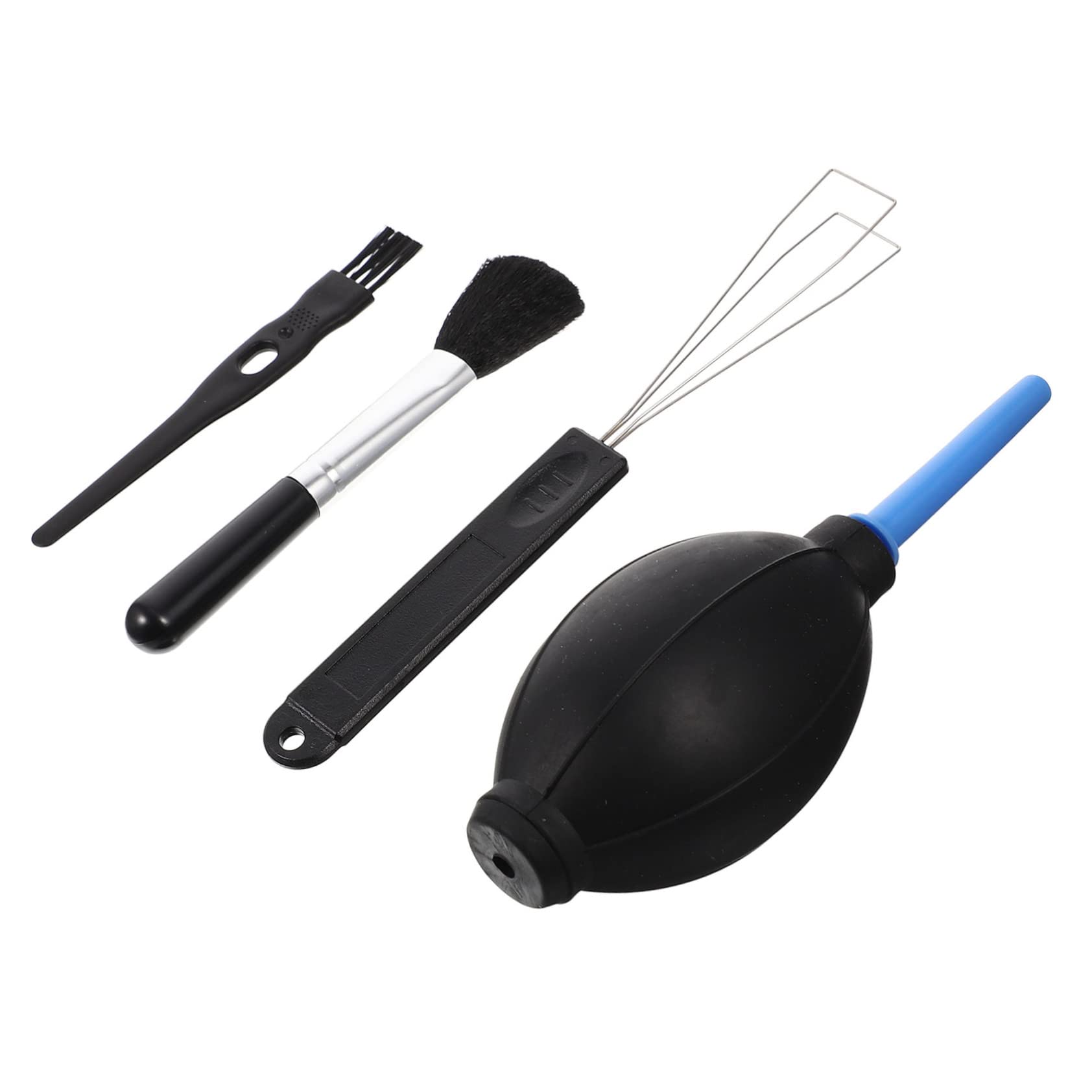 Mikikit Laptop Keyboard Dust Brush Keyboard Cleaning Brush Set Hand Dusters for Household Use