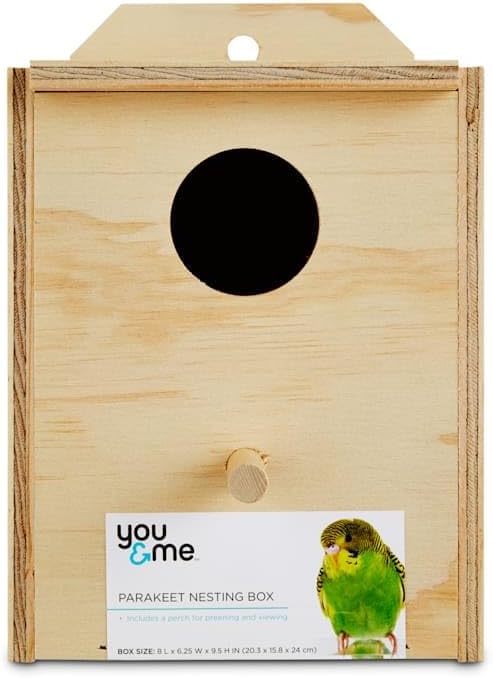 You & Me Parakeet Nest Box