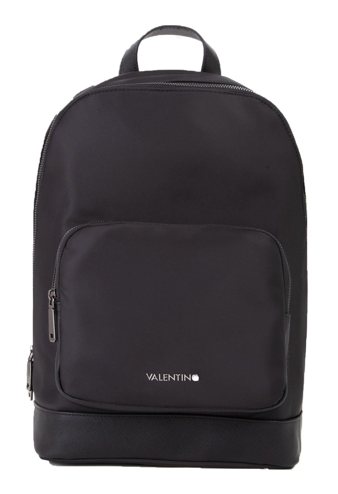 Valentino laptop backpack leisure backpack with laptop compartment Zaino Backpack Nero black