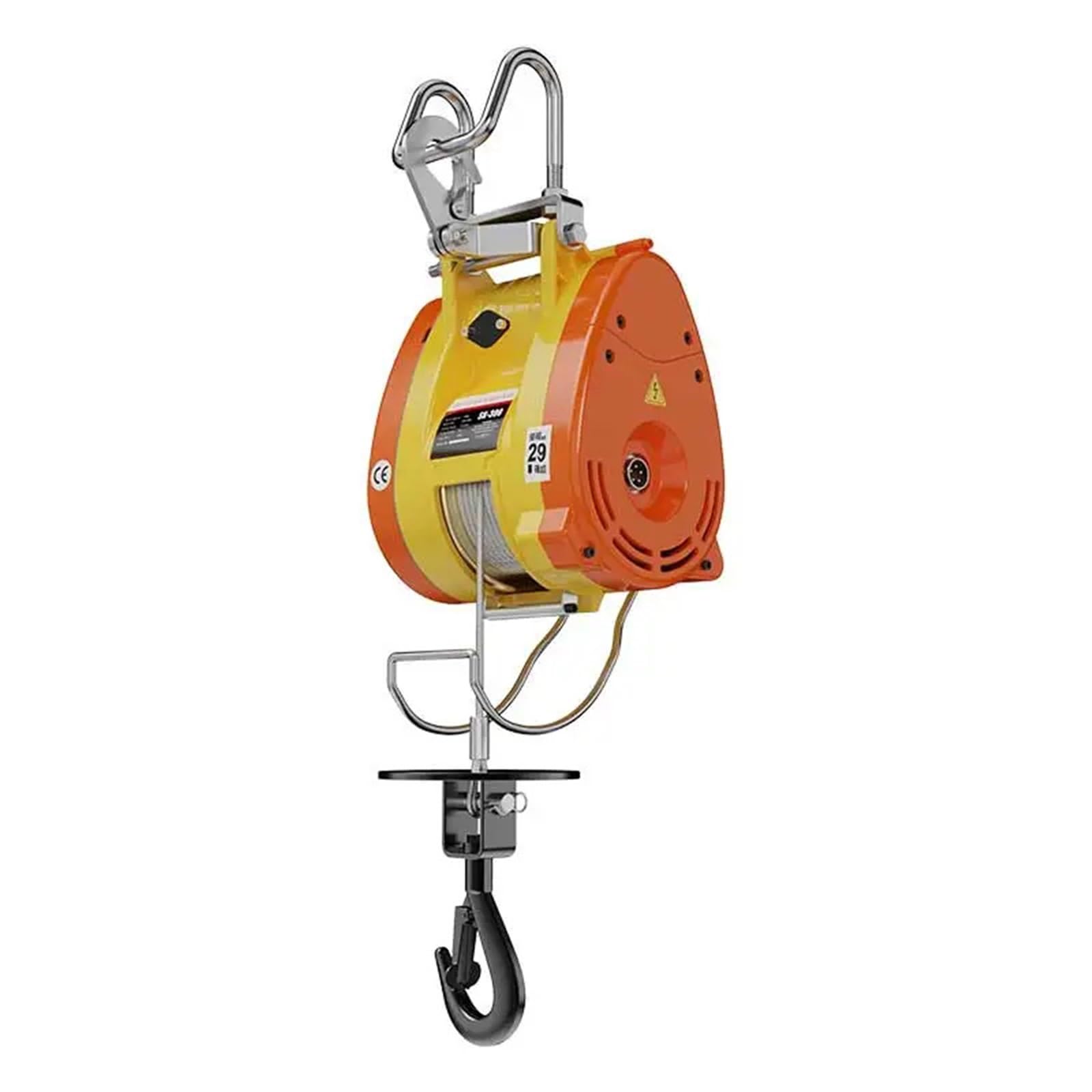 Tragbare Mini-Elektrohebemaschine, 19 M/min Winde Mit 250 Kg Tragfähigkeit, Kabelkran Elektrischer Hebezeug-Stützarm flaschenzug
