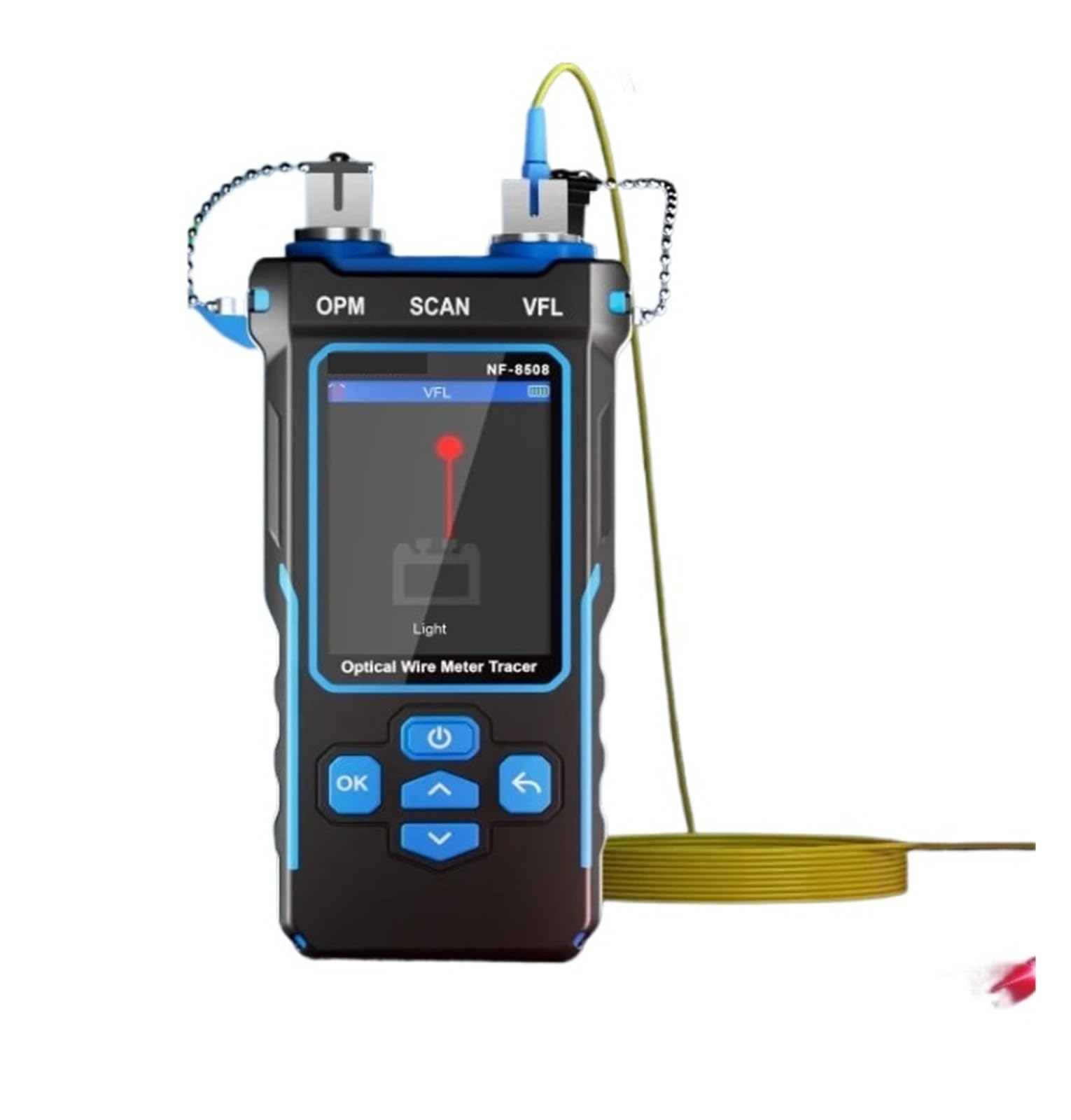 Tester for cavi di rete NF-8508 con display LCD digitale OPM VFL PoE Cavo RJ11