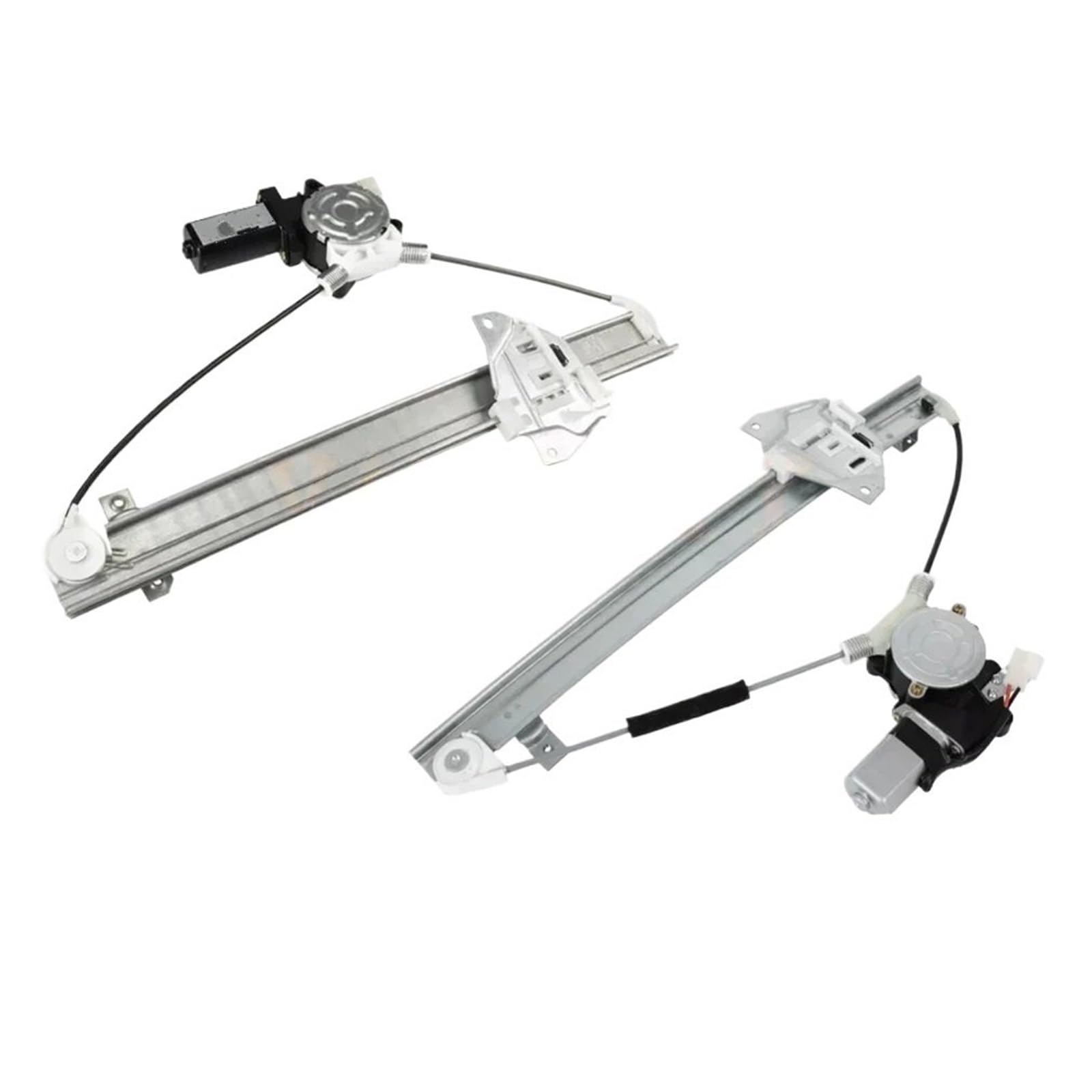 Kuadyegc Rear Left And Right Rear Left/Right Door Window Regulator & Motor Fit For Mitsubishi Montero V45 V36 V33v 1992-2000 Front Window Regulator Power Window Regulator(Rear Left And Right)