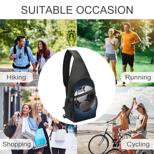 Bolso Sling para Hombre y Mujer, Pequeña Mochila Cruzada miniatura 5