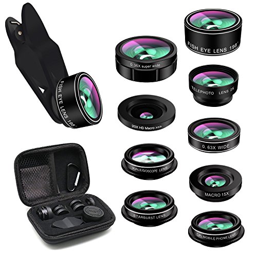 TODI Phone Lens for iPhone and Most of Samrtphone (9 in 1) TODI Phone Lens for iPhone and Most of Samrtphone (9 in 1)