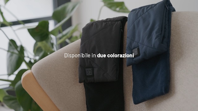 CYCYHEAT Sciarpa Riscaldata Con Batteria 4000mAh - Scaldacollo Elettrico 3 Temperature Per Uomo E Donna, Caldo Estremo