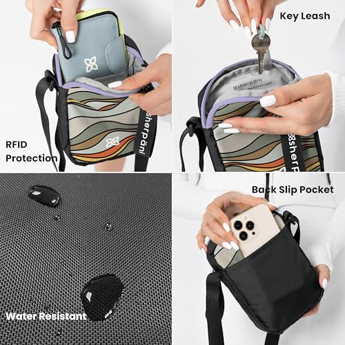 Image of Sherpani Rogue, Mini Crossbody Bag, Lightweight Shoulder Bag, Cross Body Purse, Crossbody Bags, Unisex Travel Gift