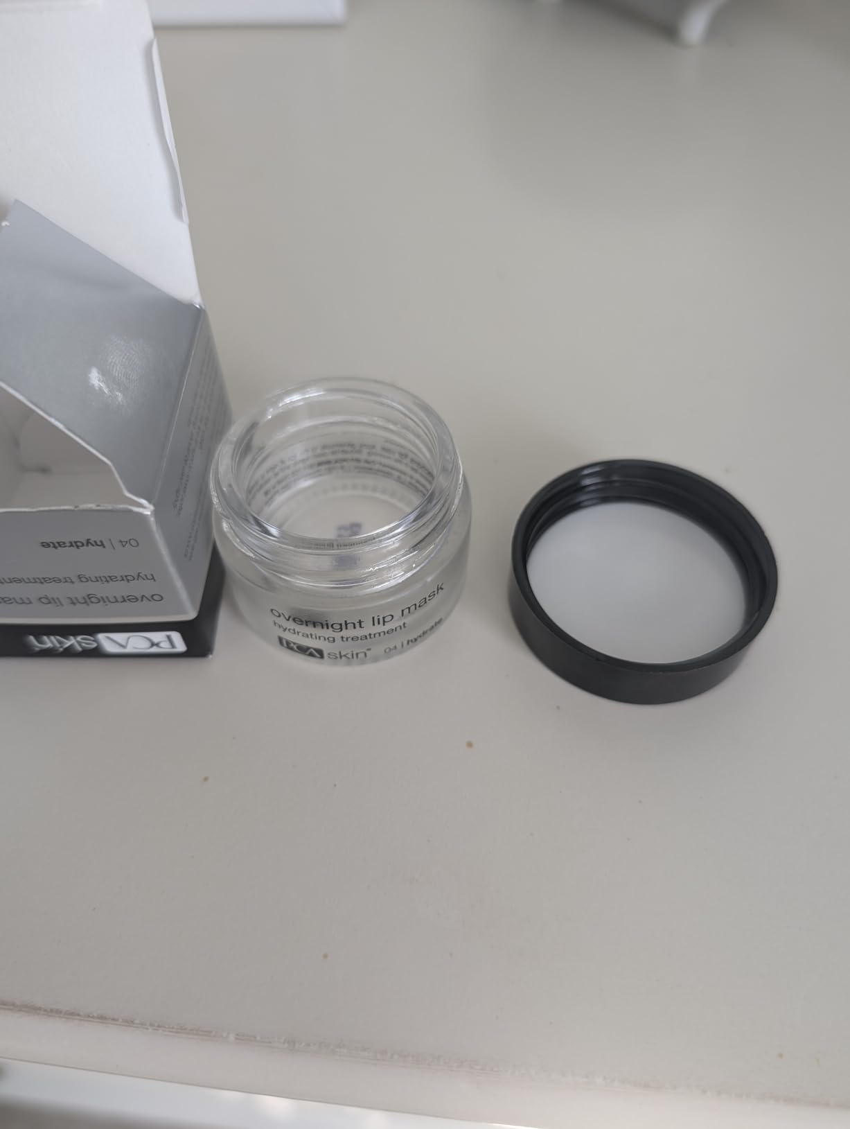 AmazonUs/PCASN Overnight Lip Mask — Ultra Hydrating Nighttime Mask Treatment to Nourish Lips (0.46 oz)