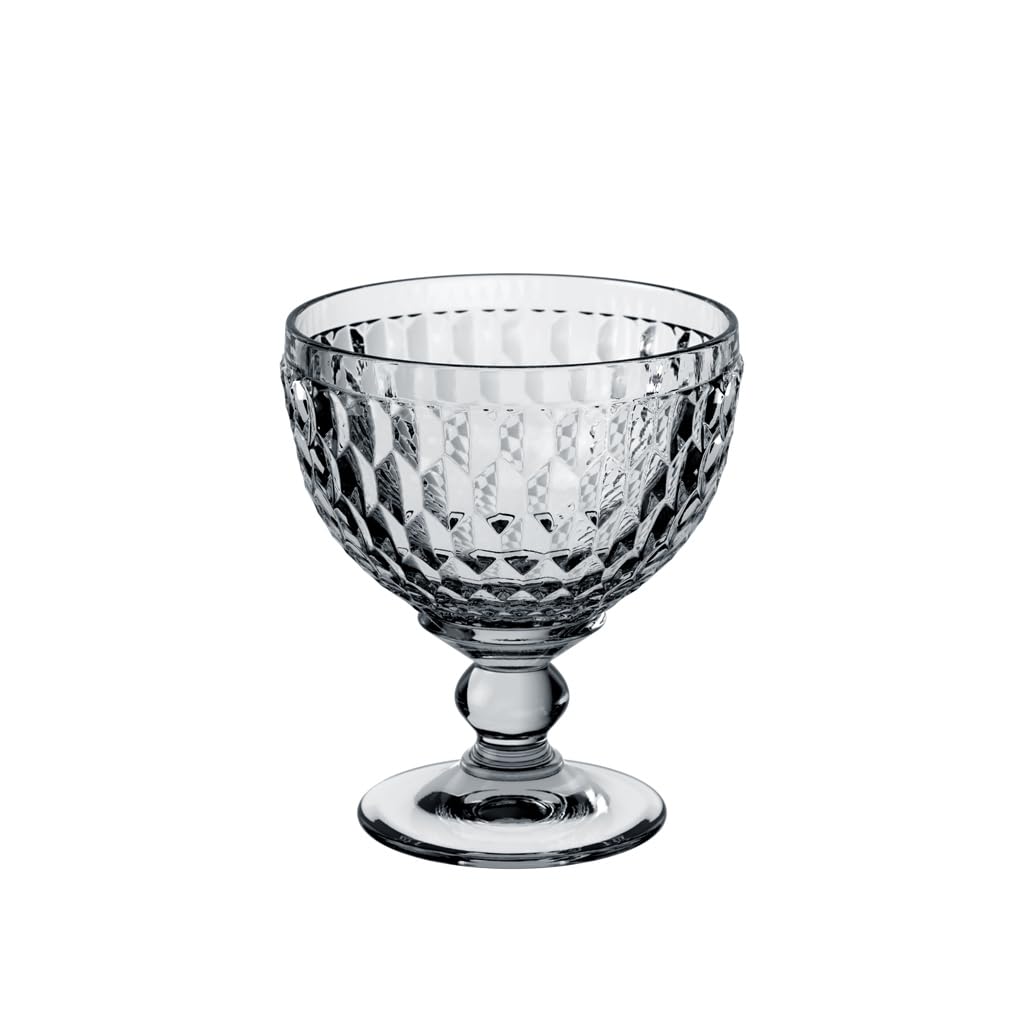 Villeroy & Boch, Boston Champagne Coupe/Dessert Bowl, Versatile Crystal Glass for Drinks or Desserts Dishwasher Safe