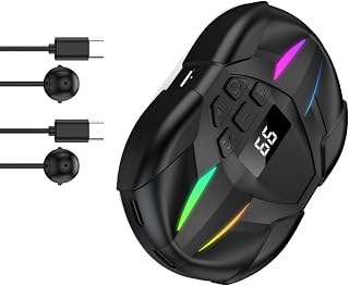 Portable Automatic Touch Device with Adjustable Speed Settings and Noise for Gaming Streaming Efficiency Intelligent Touchless Screen Tapping Devices