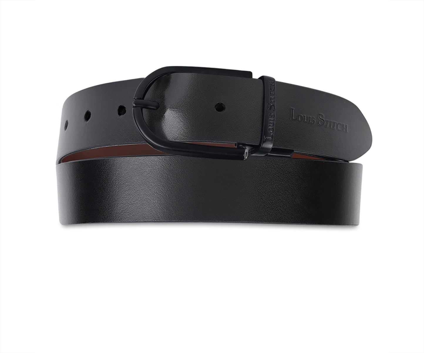 LOUIS STITCH Men’s Italian Leather Reversible Belt 1.25 inch (35mm) Handcrafted Formal Waist Strap Officewear Men Gents Boys (Black/Brown) (FF-PL) LOUIS STITCH Men’s Italian Leather Reversible Belt 1.25 inch (35mm) Handcrafted Formal Waist Strap Officewear Men Gents Boys (Black/Brown) (FF-PL)