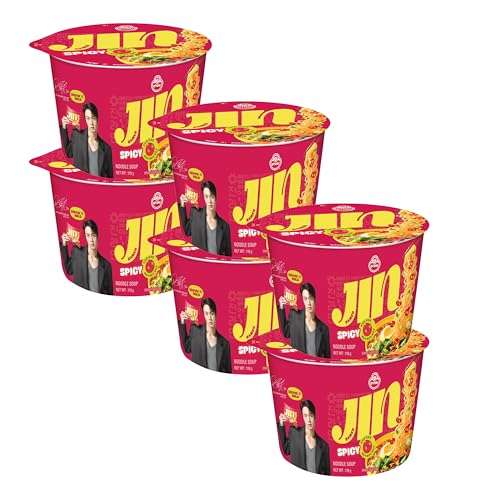 オットギ ジンラーメン スパイシー カップ 110g、6食 ■ 韓国食品のサムネイル