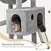 Globlazer Heavy Duty Cat Tree, 70 inch Sturdy Cat Tree for Indoor Cats Extra Large Cat Tower with Scratching Post, Hammock, Cat Condo for Adult Cats Kittens, F70 Pro, Light Grey #3