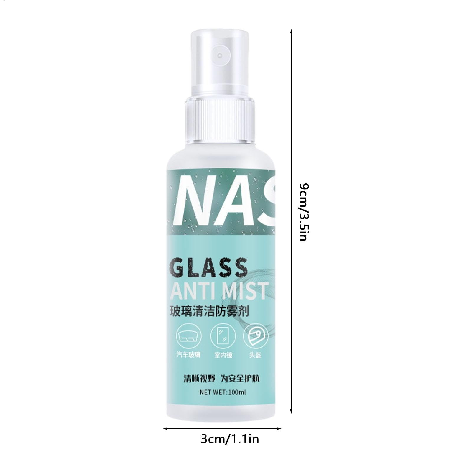 100ml Auto Antibeschlag Sprühmitte, Anti Beschlag Spray Helm Visier, Motorradhelm Anti Beschlag Spray, Für Schwimmbrillen, Brillen, Windschutzscheiben, Motorradhelm-Visiere