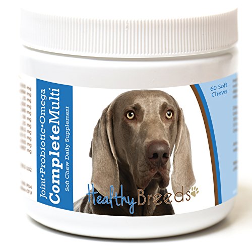 Healthy Breeds Weimaraner All in One Multivitamin Soft Chew 60 Co...