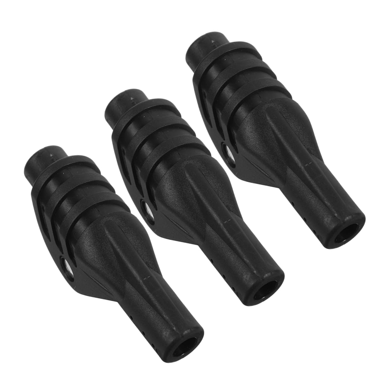 ibasenice Joint De Tente Tige De Support De Tente Accessoire De Tente Composant De Tente Tiges Joint Pliant pour Tente Articulation du Poteau De Support Nylon Black