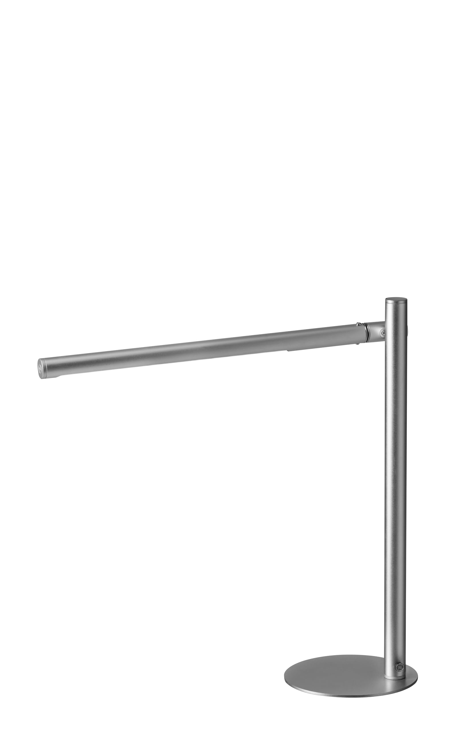 ALCO-Albert - Lampada da scrivania a LED dimmerabile argento 8,5 Watt | Moderna lampada da tavolo con 3 livelli di luminosità, tecnologia LED e utilizzo flessibile in ufficio o in home office