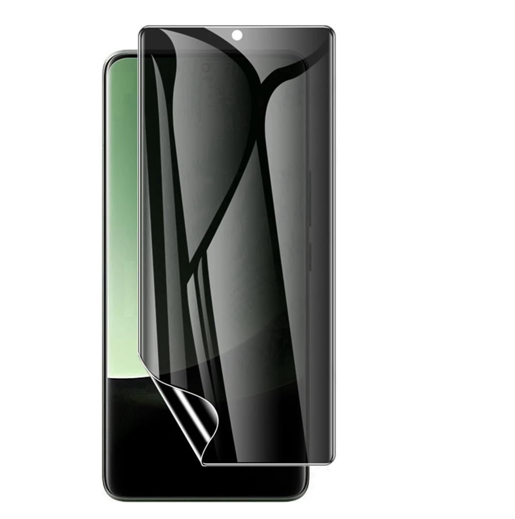 Oppo Reno8 T 5G Privacy Screen Protector,Ceramic Matte Soft Film for Reno 8T 5G (6.7"), Full Adhesive, Anti-Scratch, 3D Curve Fit, Touch Sensitive (Ceramic Matte Privacy)