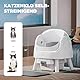 Selbstreinigende Katzentoilette mit Offenem Top-Design – Intelligente Sensoren, Automatische Reinigung, Ideal für Haushalte mit Mehreren Katzen