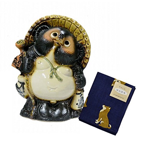 Best Cyber Monday 🔥 Shigaraki Pottery 10.23'' Raccoon Dog Kaiun Tanuki Review Product Shigaraki Pottery 10.23'' Raccoon Dog Kaiun Tanuki