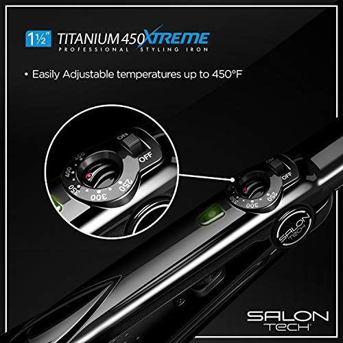 Plancha de Pelo Titanium 1.5 Inch Salon Tech miniatura 4