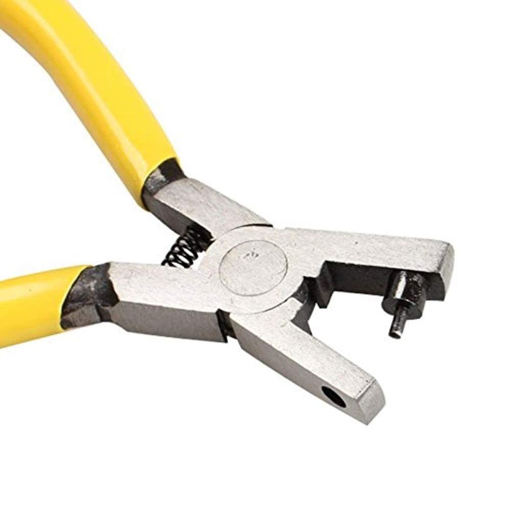 Diy Crafts CT-DIY-HI-27898 Trim Pliers Typ Puncher Leather Belt Strap Hole Repair Tool Kits, #2, Repair Tool Kits (Multicolor) 1