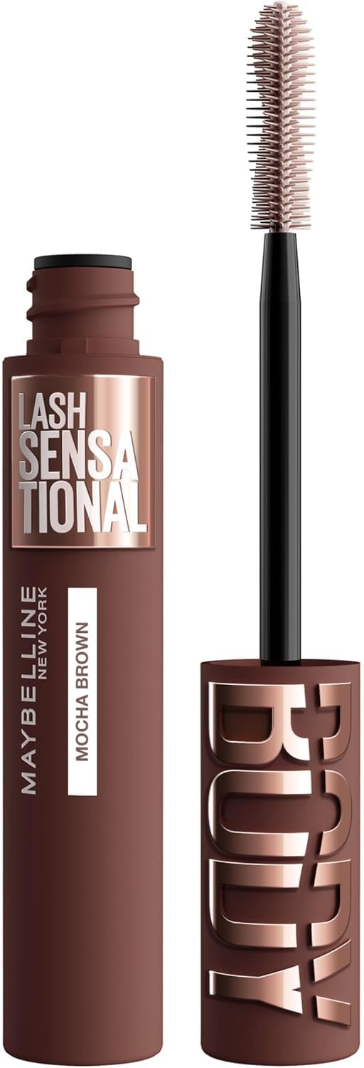 Maybelline Brown Mascara Lash Sensational Body Volumizing & Lift, Mocha